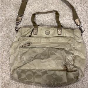 Coach diaper bag